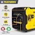 Champion Power Equipment 6500w Dual Fuel Port. Inverter Generator Model 201532