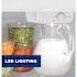 GE ENERGY STAR 21.9 Cu. Ft. Top-Freezer Refrigerator,icemaker, Ada, White