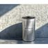 Alpine Industries 26 Gallon  Stainless-Steel Round Perforated Trash Can With Lid