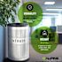 Alpine Industries 26 Gallon  Stainless-Steel Round Perforated Trash Can With Lid
