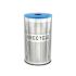 Alpine Industries 26 Gallon  Stainless-Steel Round Perforated Bin With Lid