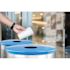 Alpine Industries 26 Gallon  Stainless-Steel Round Perforated Bin With Lid