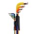 Wiha 13 Piece Ball End Color Coded Hex L-Key Set - Inch