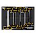 Wiha 10 Piece Softgrip Dual Drive Hex SAE T-Handle Tray Set