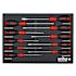 Wiha 10 Piece Softfinish Cushion Grip Screwdriver Tray Set