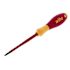 Wiha 6 Piece Insulated Softfinish Screwdriver Set - Slotted, Phillips, Square