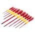 Wiha 10 Piece Insulated Softfinish Screwdriver Set