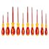 Wiha 10 Piece Insulated Softfinish Screwdriver Tray Set