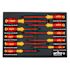 Wiha 10 Piece Insulated Softfinish Screwdriver Tray Set