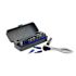 Wiha 32 Piece Gobox Terminatorblue Impact Bit Set With Mini Ratchet