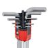Wiha 9 Piece Ergostar Ball End Hex L-Key Set - Metric