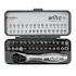 Wiha 32 Piece Gobox Master Torx Bit Set With Mini Ratchet