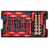 Wiha 80 Piece Master Electrician'S Insulated Tools Set In Rolling Hard Case