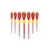 Wiha 7 Piece Insulated Softfinish Screwdriver Set - Slotted, Phillips