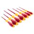 Wiha 7 Piece Insulated Softfinish Screwdriver Set - Slotted, Phillips