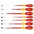 Wiha 7 Piece Insulated Softfinish Screwdriver Set - Slotted, Phillips