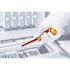 Wiha 7 Piece Insulated Slimline Ultra-Driver Blade Set, Slotted/Phillip/Terminal