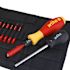 Wiha 11 Piece Insulated Torquevario-S 10-50 In/Lbs And Slimline Blade Set