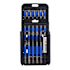 Wiha 24 Piece Terminator Blue Impact Driver Bit Set With Belt Clip