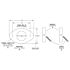 Danco Single Lever Remodeling Cover In Chrome