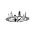 Danco 2 In. Snap-In Tub Strainer In Chrome