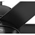 Hunter Fan 60" Skysail Weathermax Ceiling Fan With LED Light, Matte Black