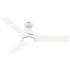 Hunter Fan 52" Aeronaut Wi-Fi Ceiling Fan With Led, Damp Rated, Matte White