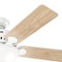 Hunter Fan 52" Pro'S Best Ceiling Fan With LED Light And Pull Chain, Fresh White