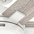 Hunter Fan 52" Georgetown Hunter Fanexpress Ceiling Fan With Led, Fresh White