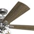 Hunter Fan 52" Crestfield Hunter Fanexpress Ceiling Fan With Led, Matte Silver