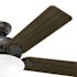 Hunter Fan 52" Pro'S Best Ceiling Fan With LED And Pull Chain, Noble Bronze