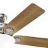 Hunter Fan 52" Pro'S Best Ceiling Fan With LED And Pull Chain, Brushed Nickel