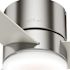 Hunter Fan 44" Minimus Low Profile Ceiling Fan With LED Light, Brushed Nickel