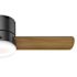 Hunter Fan 44" Minimus Low Profile Ceiling Fan With LED Light, Matte Black