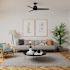 Hunter Fan 52" Malden Ceiling Fan, Matte Black