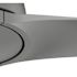 Hunter Fan 52" Gallegos Ceiling Fan, Damp Rated, Matte Silver
