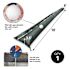 Quick Dam 10ft Water-Activated Flood Barriers Case Of 8