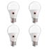 Simply Conserve Dusk To Dawn LED A19 Bulb, 2700k, 9 Watt, Package Of 4