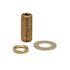 T&S Brass And Bronze Supply Nipple Kit, 1/2" Npt X 2" Long