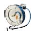 T&S Brass And Bronze Hose Reel Open S. Steel 3/8"Id X 50' Hose Eb-0107 Spray Vlv