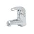 T&S Brass And Bronze 1-Lever Faucet 0.5 GPM Non-Aerated Vr Outlet Flx Spply Line