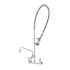 T&S Brass And Bronze 8" Wall Mount Add-On Faucet W/ 14" Swing Nozzle Sprayer
