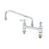 T&S Brass And Bronze Dbl Pantry Faucet 8" Cntr 12" Nozzl 062x1/2" Npt Male Inlet