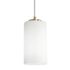 Afx Leo 4" One-Light Medium Base Pendant, Light Antique Brass