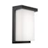 Afx Kent 11" LED Outdoor Wall Sconce, 27/30/35/40/50k, Black