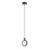 Afx Halo 8" LED Pendant, 27/30/35/40/50k, Black