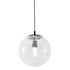 Afx Palla 9" One-Light Medium Base Pendant, Black
