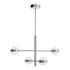Afx Verona 30" LED Pendant, 27/30/35/40/50k, Satin Nickel