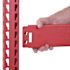 Husky 4-Tier Metal Industrial Duty Garage Storage Unit, 77" X 72" X 24", Red
