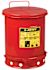 Justrite Can Oily Waste 10 Gallon W/Foot